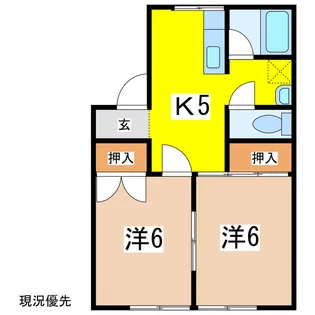 MTハイツ【1階】の間取り