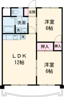 3DKの間取り画像