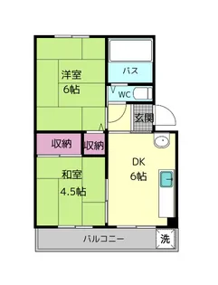 第一中村ビル【2階】の間取り