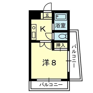NWビル【3階】の間取り