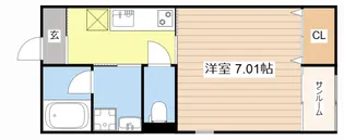 レジーナ【1階】の間取り