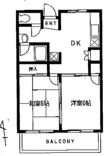 ファインコート山田【1階】の間取り