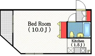パークヒル用賀【4階】の間取り