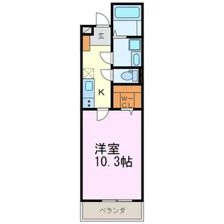 ANSER【2階】の間取り