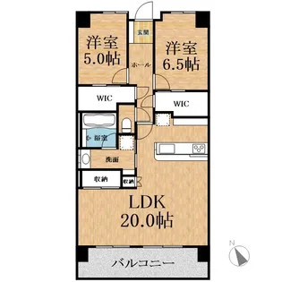 アルファスマートおゆみ野駅南【8階】の間取り