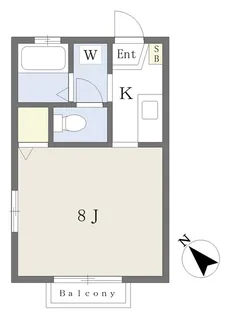 アースアイランドIII【2階】の間取り