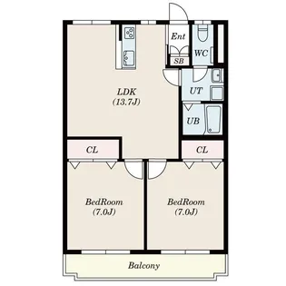 シンフォニックガーデン【3階】の間取り
