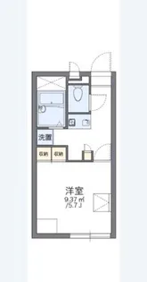 レオパレス楠【2階】の間取り