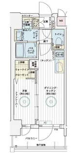 愛知県名古屋市中区千代田3【マンション】の間取り