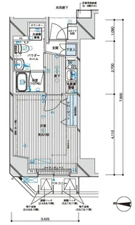 1Kの間取り画像