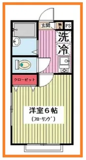エクレールオオタIII【1階】の間取り