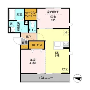 T・クレストパレス I【3階】の間取り