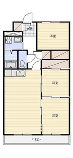 マンションブリッランテ【1階】の間取り