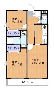 第2えびすビル【3階】の間取り