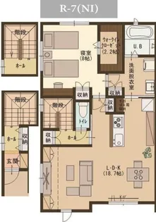 ユーソニアン・ひ生Bの間取り