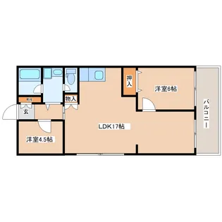 メゾン・デ・オリビエ【3階】の間取り