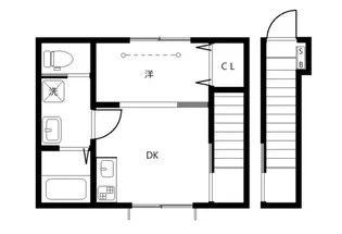 ベレガンス鷹之台【2階】の間取り