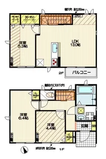 東京都調布市小島町2【一戸建】の間取り