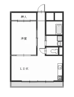 神奈川県横浜市鶴見区東寺尾北台【マンション】の間取り
