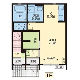 New Lumiere(ニュー・ルミエール)【1階】の間取り