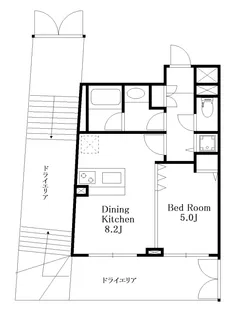 デュオ・スカーラ高円寺【1階】の間取り