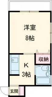 フェリーチェおろく【4階】の間取り