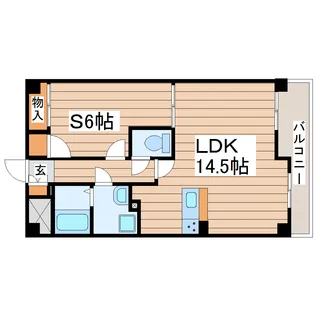 ウィスタリアIII【1階】の間取り