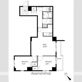 ARECX八幡【3階】の間取り