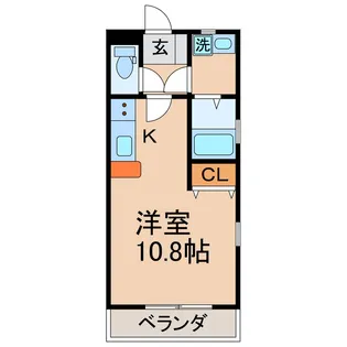 Petite fluer(プチフルール)【2階】の間取り