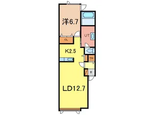 オルフェ【1階】の間取り
