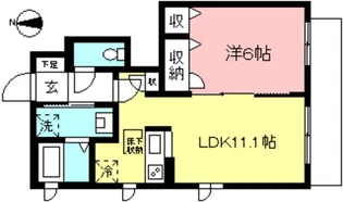 東京都狛江市猪方2【アパート】の間取り