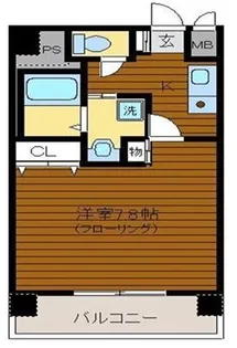 アブニール小田原【2階】の間取り