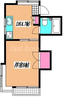 グリーンコーポ【2階】の間取り