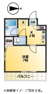 フラットワン【3階】の間取り