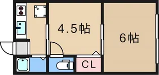 ニシノマンション【3階】の間取り