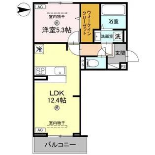 D’s Gallery【3階】の間取り