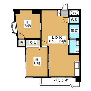 アドバンス132【2階】の間取り