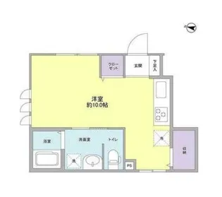 ミルクリーク桜台【1階】の間取り