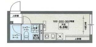 COCOFLAT東高円寺【3階】の間取り