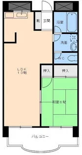 メゾン栗林【2階】の間取り