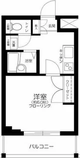 東京都新宿区中井2【マンション】の間取り