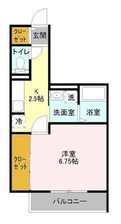 ESPOIR ODAWARA【2階】の間取り