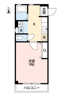 HUDO辛島【3階】の間取り