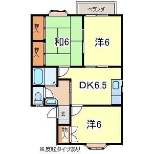 サンシャインA【2階】の間取り