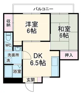 サンモリッツ山口【1階】の間取り