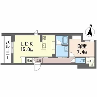 Alflat梅田町【2階】の間取り