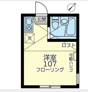 ユナイトファーストブランチ大口【1階】の間取り