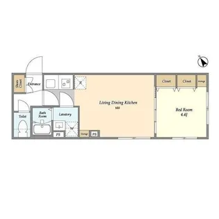 東京都品川区小山5【マンション】の間取り