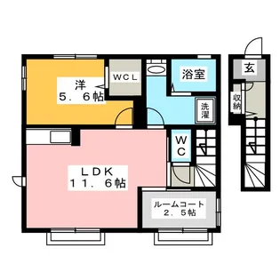 FREA【2階】の間取り