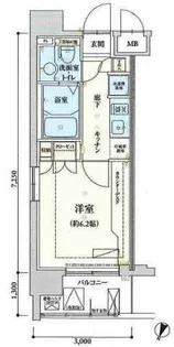 リヴシティ横濱弘明寺【7階】の間取り
